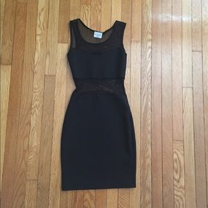 LA Hearts black dress